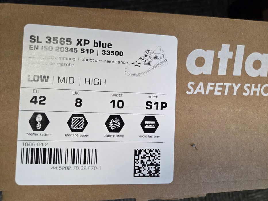 Buty Atlas rozm. 42 SL3565 XP S1P