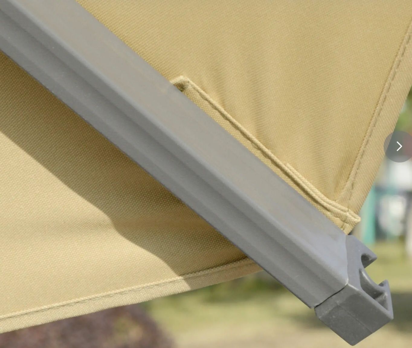 Duży parasol ogrodowy 3m