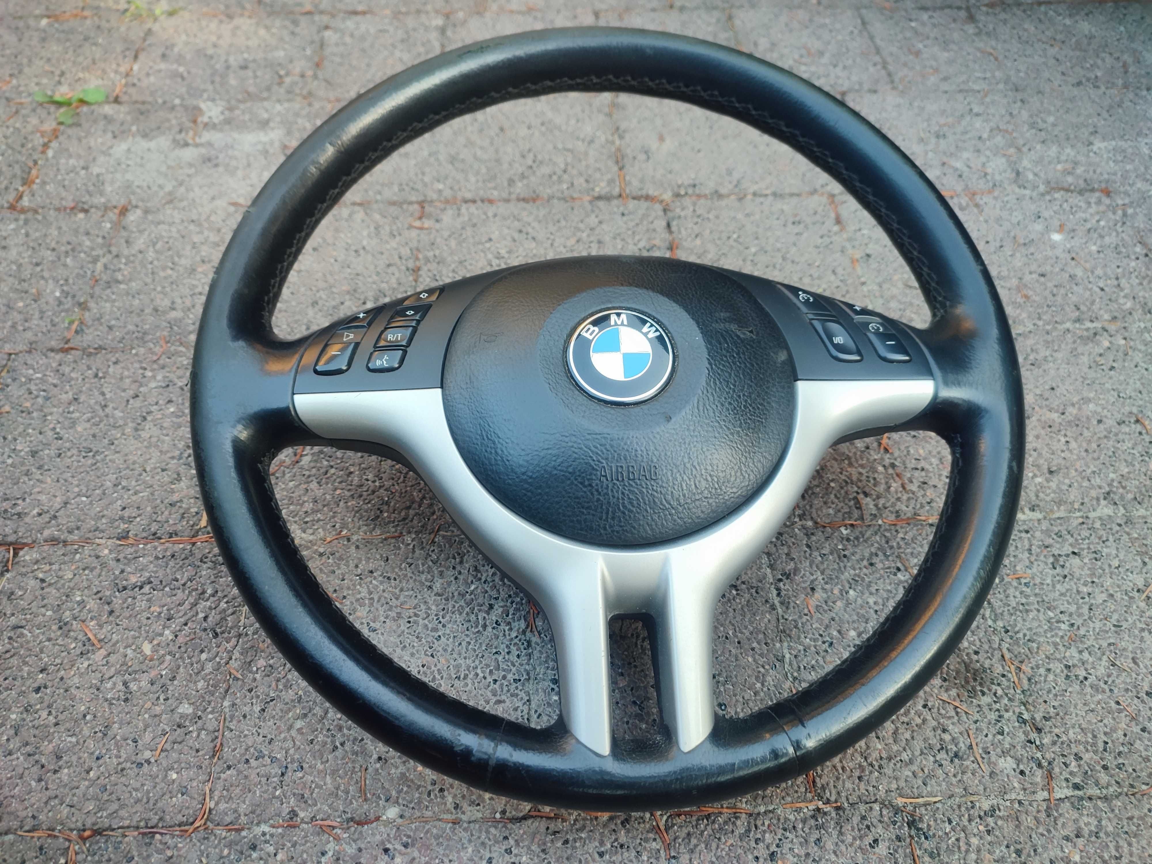 Kierownica Skóra Multifunkcja BMW E46