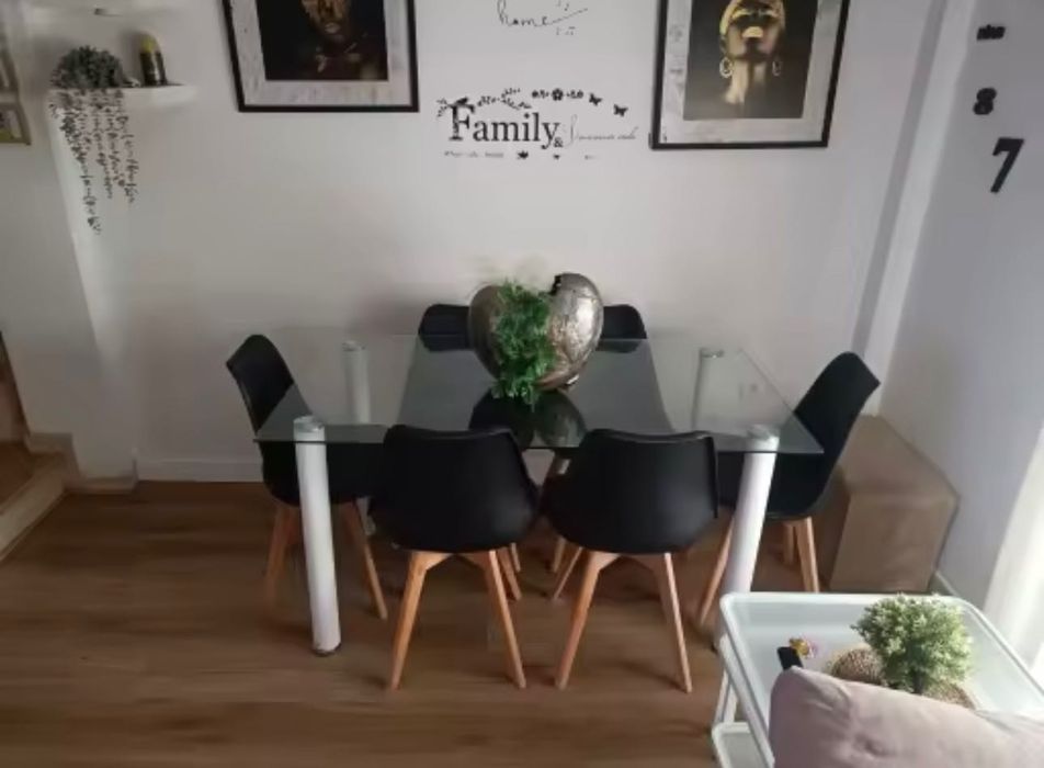 Стілець Kris бук з мʼяким сидінням 4шт