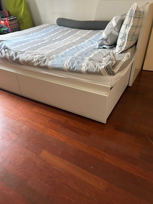 Cama 1/2 pessoas -Flekke Ikea