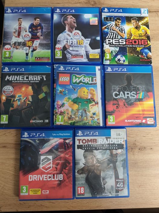 Gry na PS4 używane