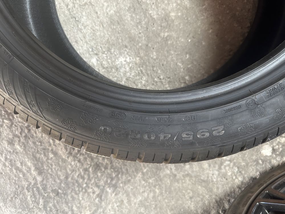 Pneus Dunlop SP Winter ,295 e 265 jante 20