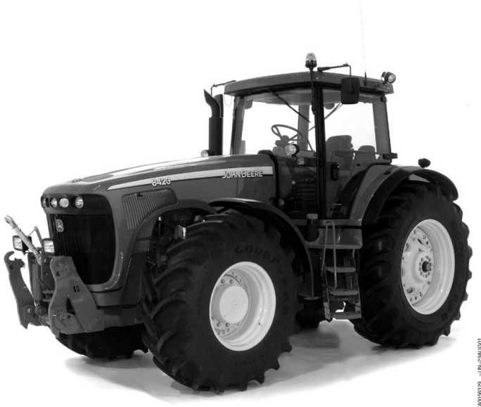 Instrukcja obsługi – ciągniki John Deere 8120, 8220, 8320, 8420 i 8520