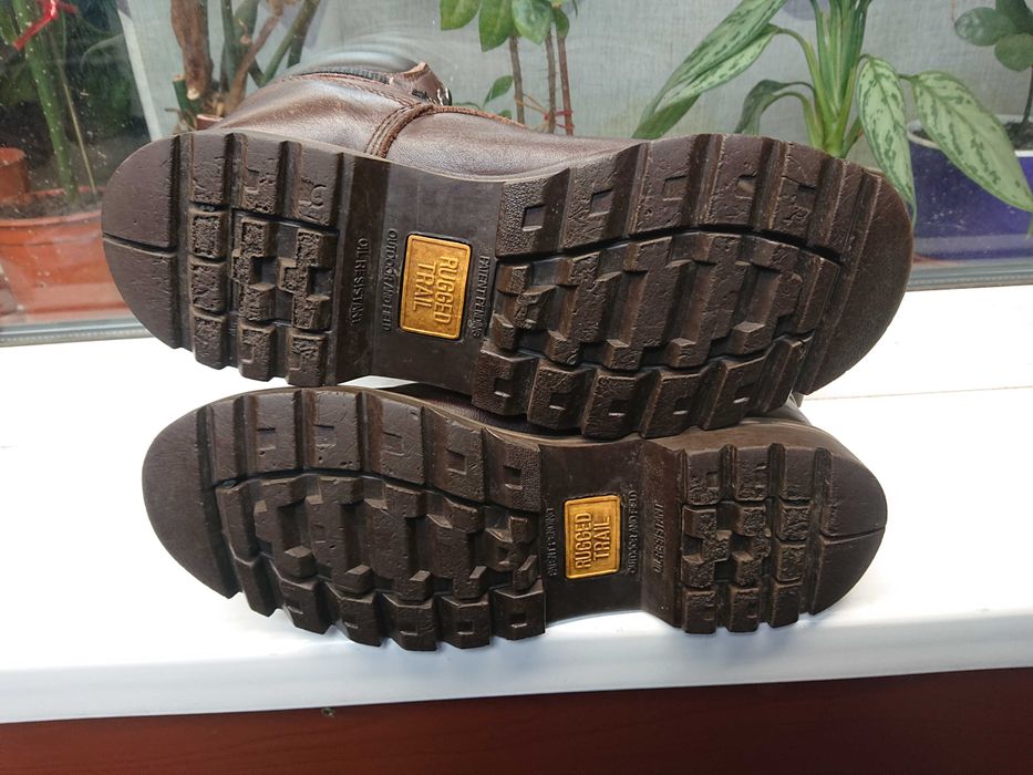 Прочные трекинговые кожаные ботинки "Rugged Trail ®" ОРИГИНАЛ 42 р.