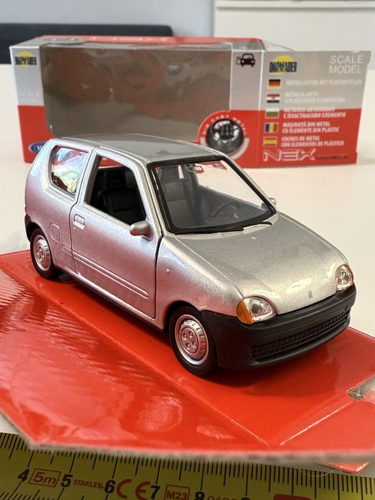 Model Fiat Seicento Welly 1:34 nie Maisto nie Bburago nie Solido 1/43