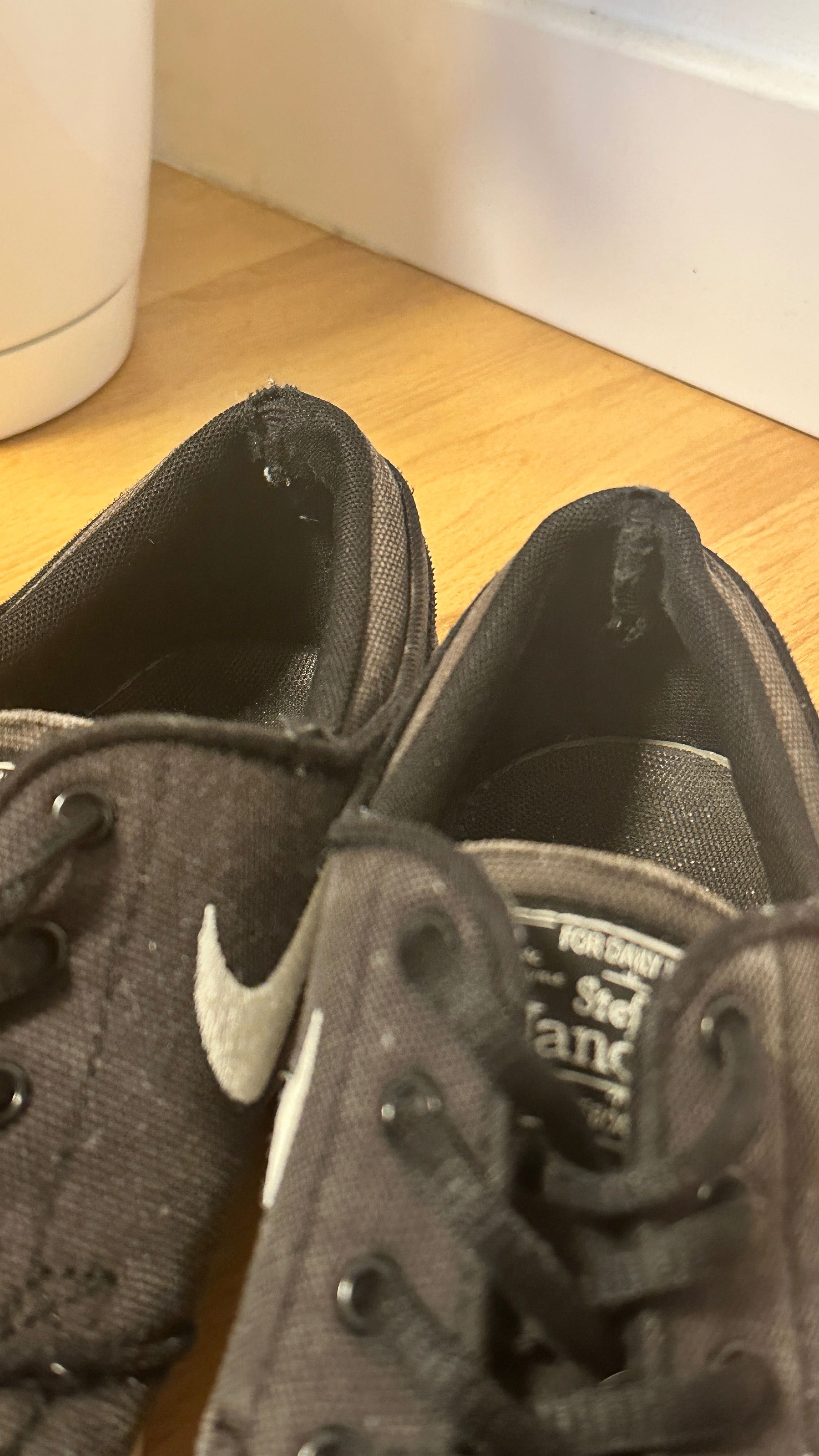 Nike SB Janoski 38.5 buty czarne unisex na deskorolkę longboard