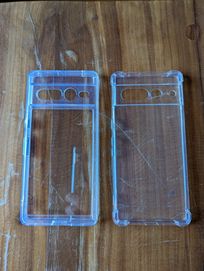 2x etui do Google Pixel 7 Pro przezroczyste