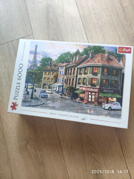 Puzzle 6000 Uliczka Paryża Trefl