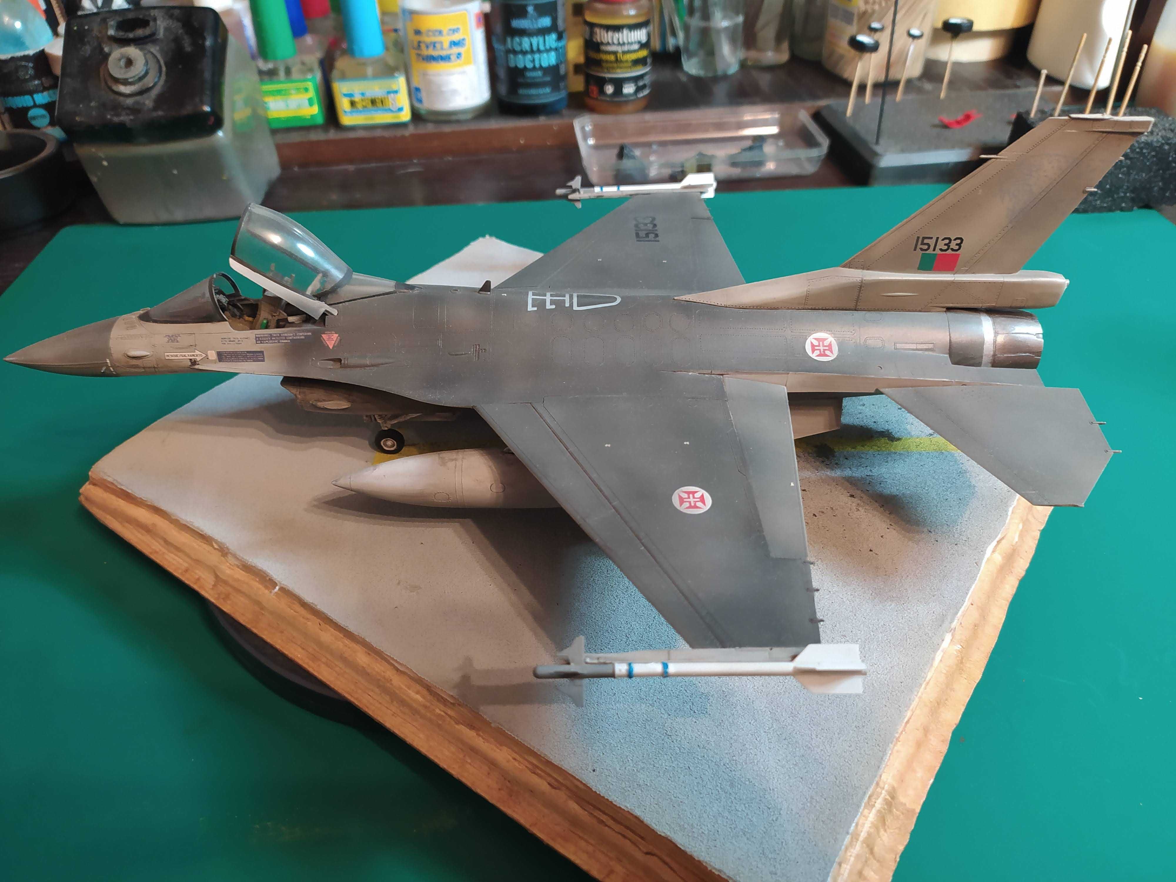 Aeronave Mitsubishi F-2 (pintura F-16A - Força Aérea Portuguesa)