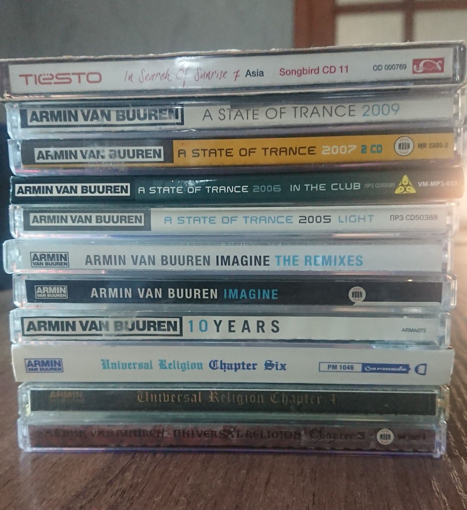 Диски Armin Van Buuren, Tiesto CD диски лицензия