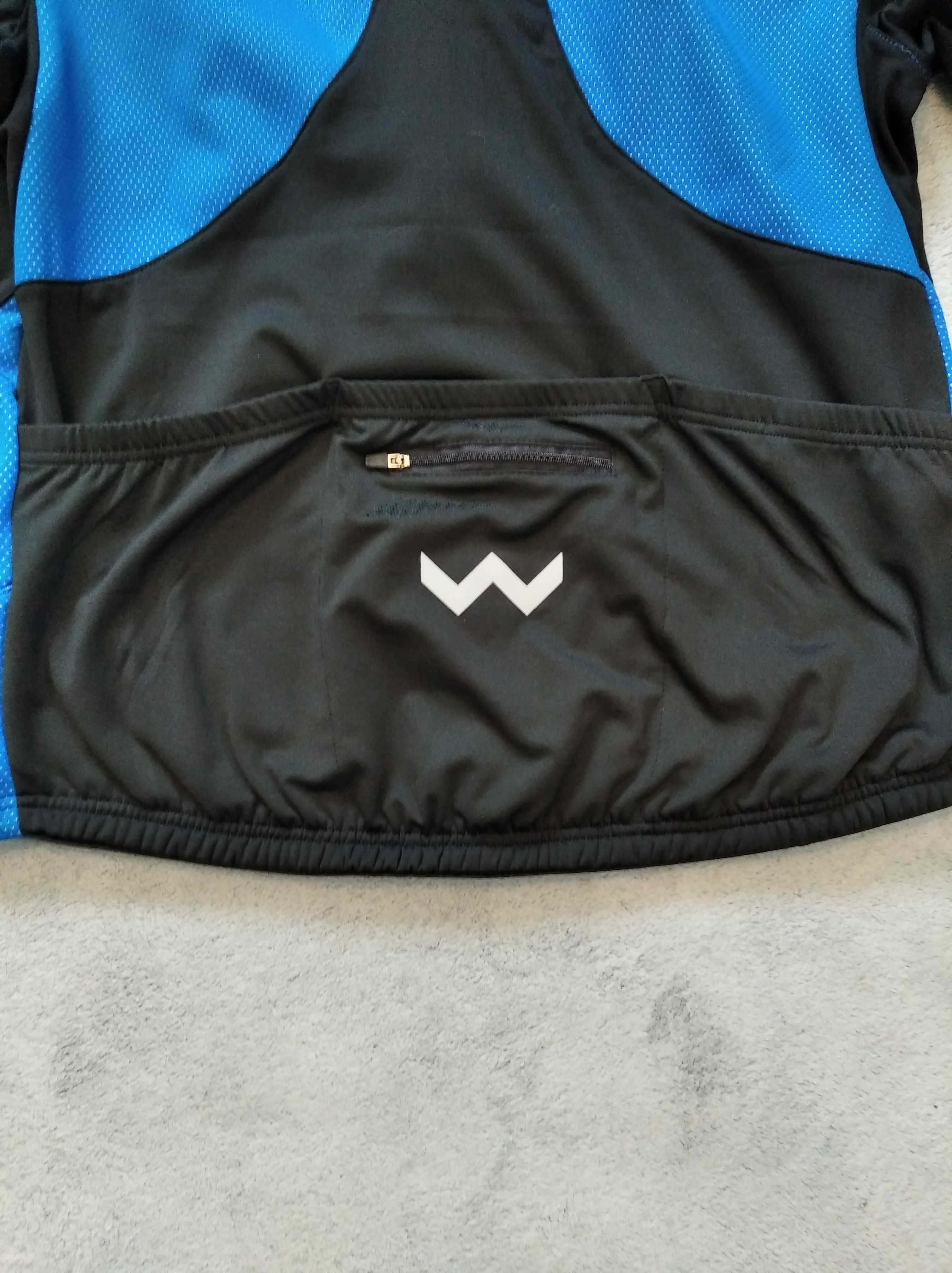 Nowa kurtka bluza rowerowa softshell męska Arsuxeo roz. L ocieplana