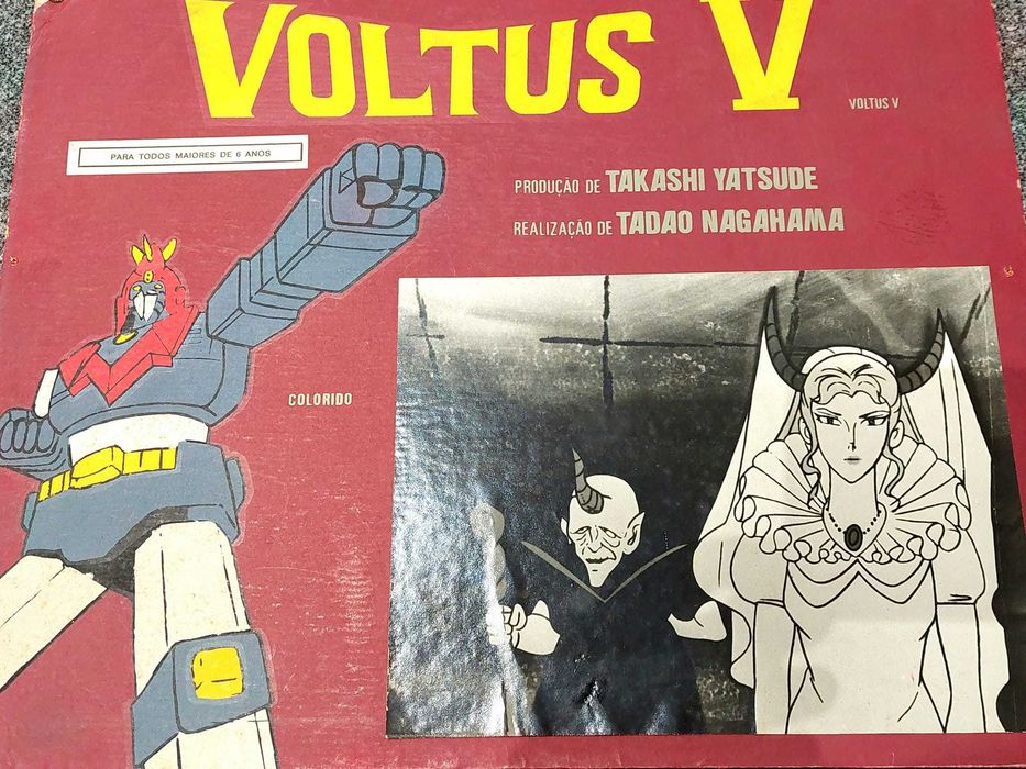VOLTUS V Raríssimo cartonado original português