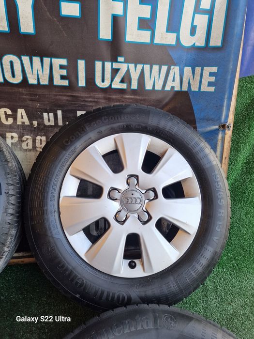 Koła letnie 15 5×112 Audi A3 8PO Orginał Komplet