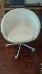 Cadeira branca p/escritório IKEA