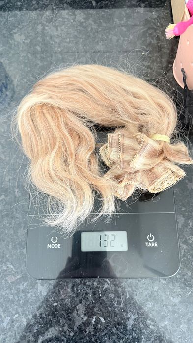 Cabelo 100% Humano no grampo