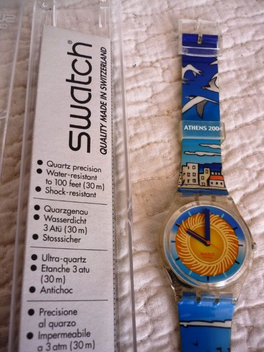 Relógio Swatch Athens 2004 Jogos Olímpicos