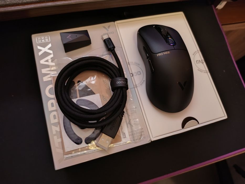 Rapoo VT3/VT1 PRO Max, PixArt 3950 30000dpi, 4K/8k Wireless
