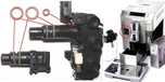 Uszczelki dyszy pary ekspres Delonghi 23 28 ECAM 44 45 ETAM Nespresso