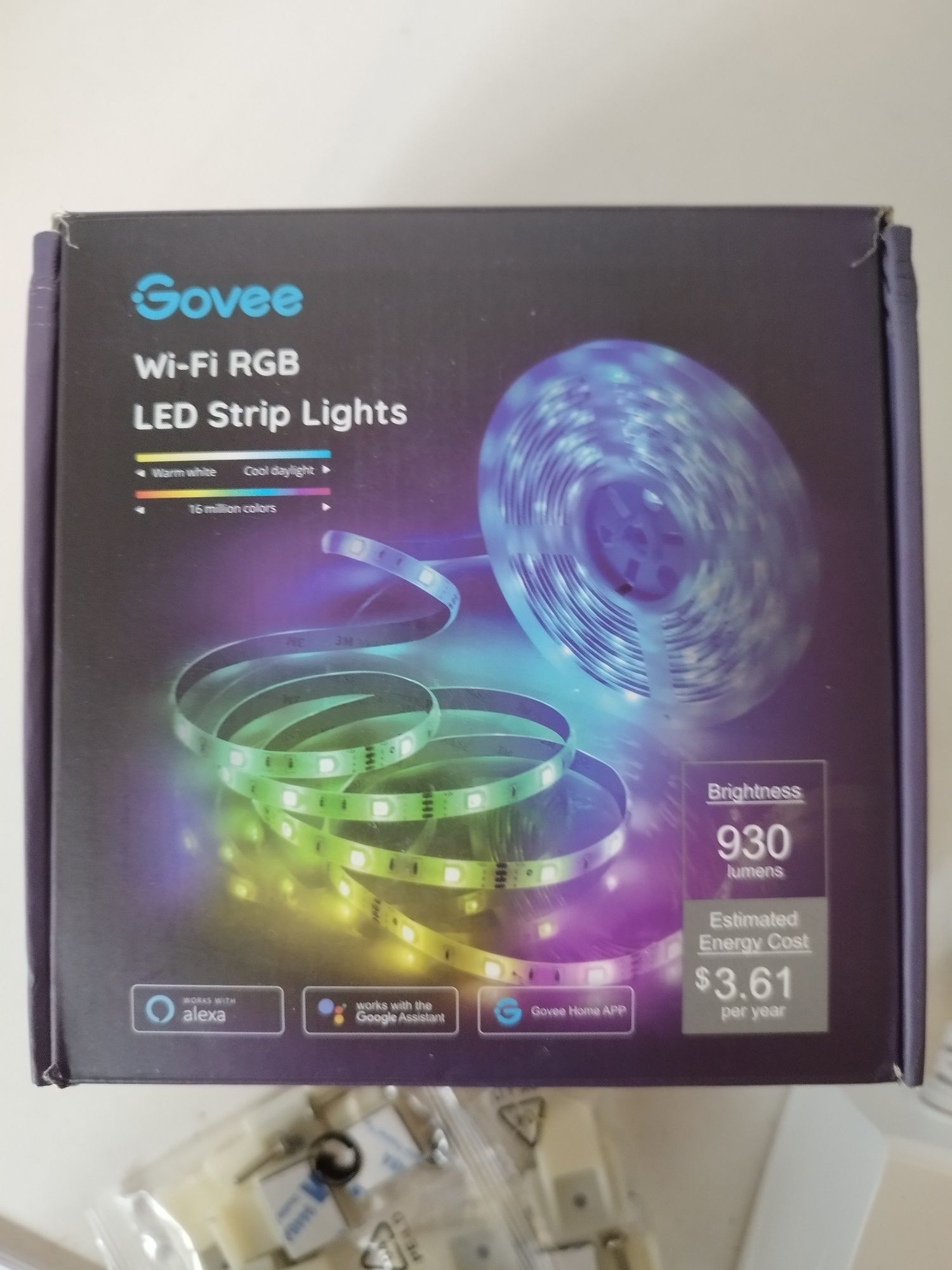 Govee LED RGB wifi Smart taśma LED 10m 2x5m h6110