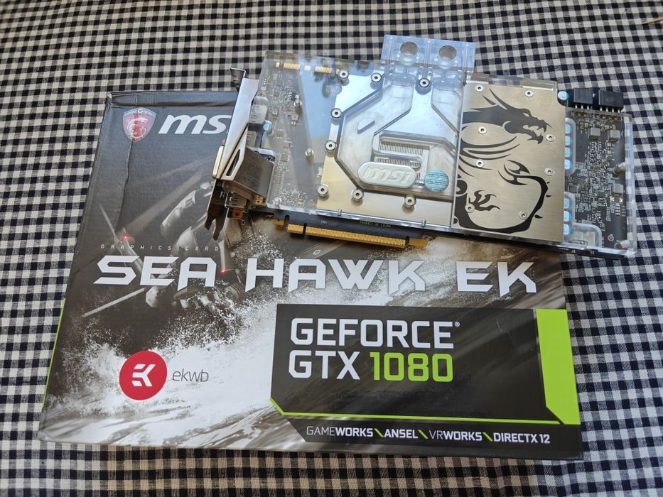 MSI GTX 1080 Sea Hawk EK 8gb Arctic Accelero