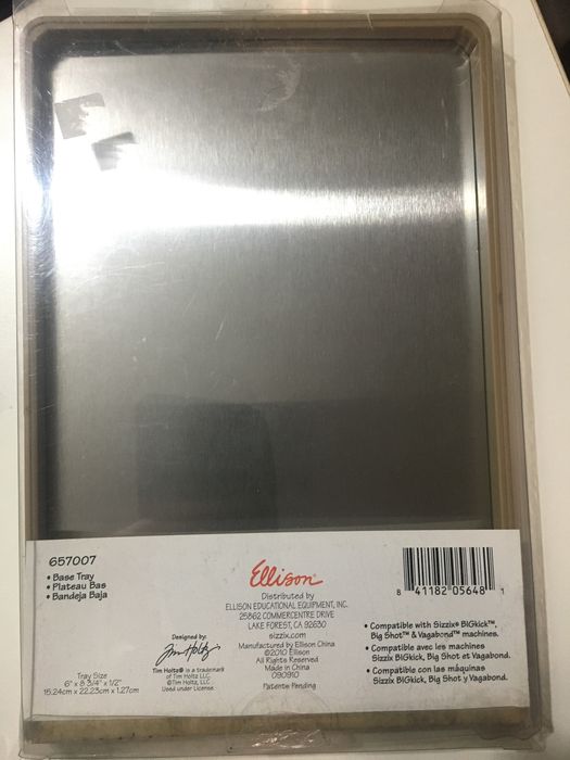 Tabuleiro para Sizzix
