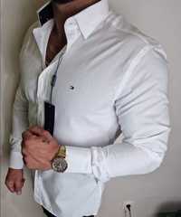Tommy Hilfiger męska biala koszula M L XL XXL koszula TH