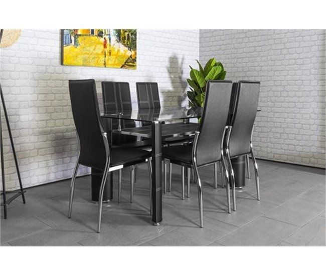 Mesa de jantar com 4 cadeiras