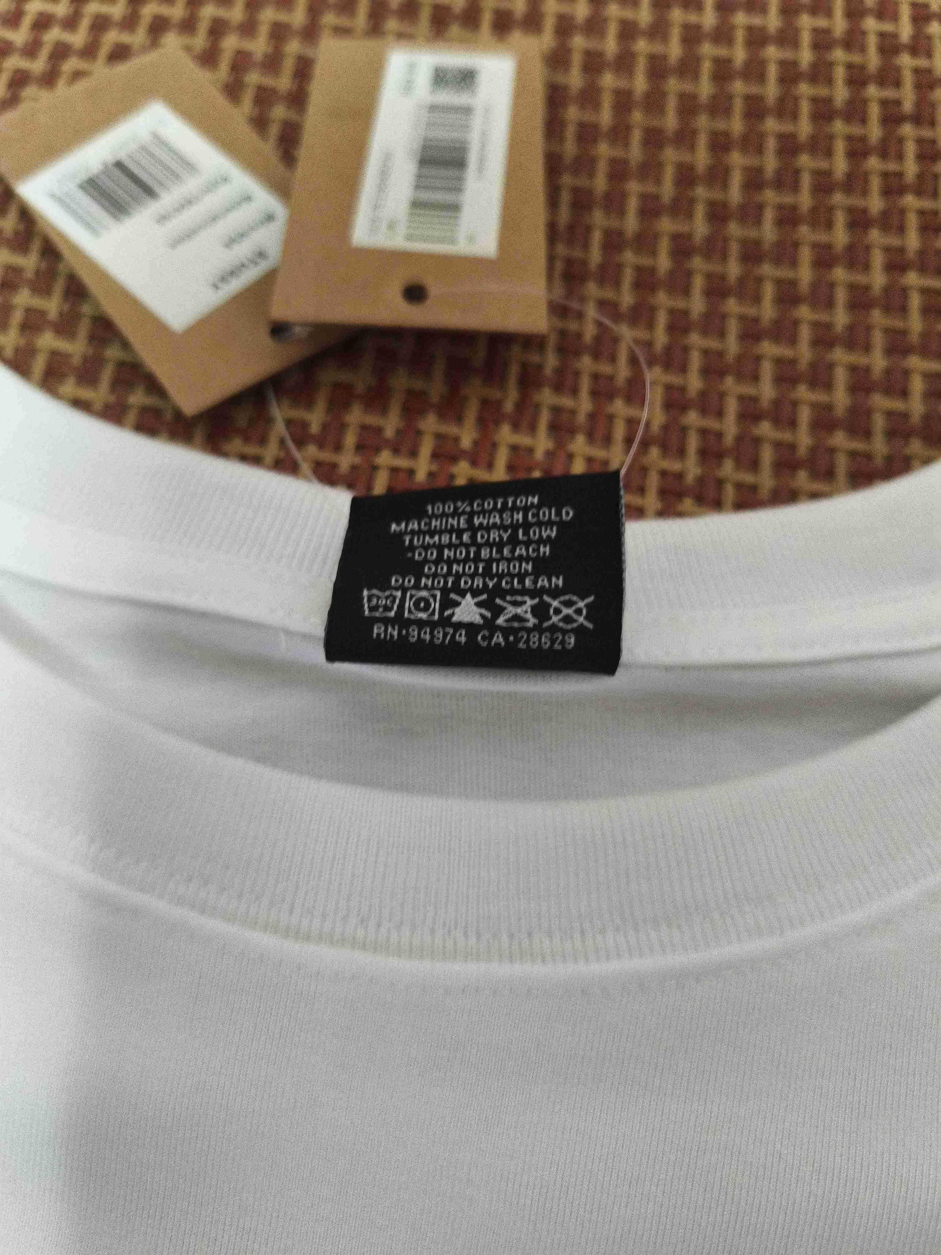 Stussy,Męska biała koszulka z nadrukiem letnim, rozmiar L