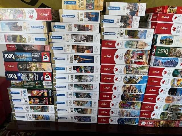 Kolekcja puzzle 50 sztuk + mata gratis