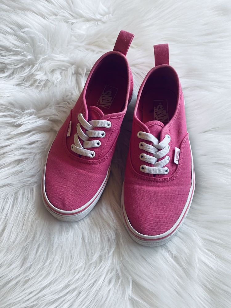 Buty Vans Różowe damskie trampki 22 cm