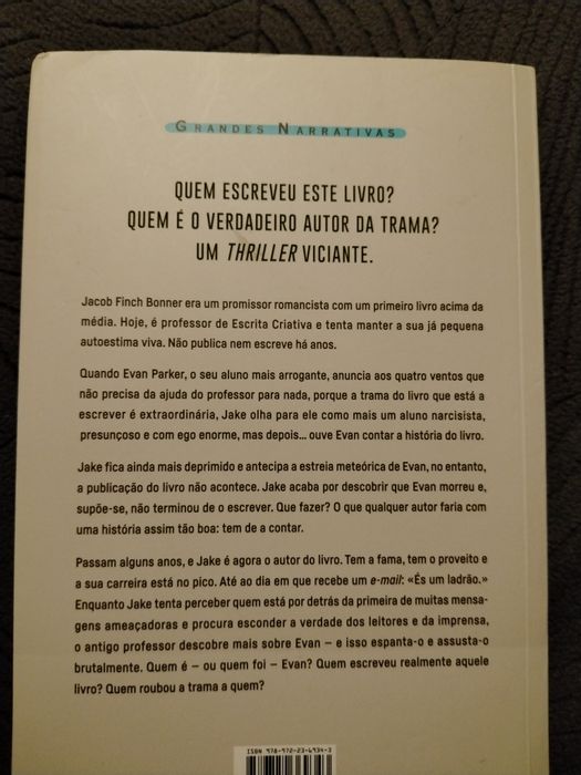 Thriller "A Trama" de Jean Hanff Korelitz
