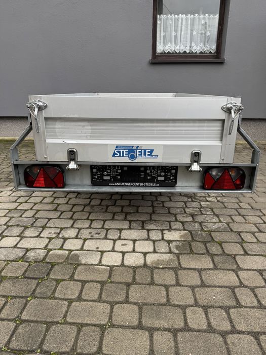 Przyczepka samochodowa 750 kg ALUMINIUM STEDELE
