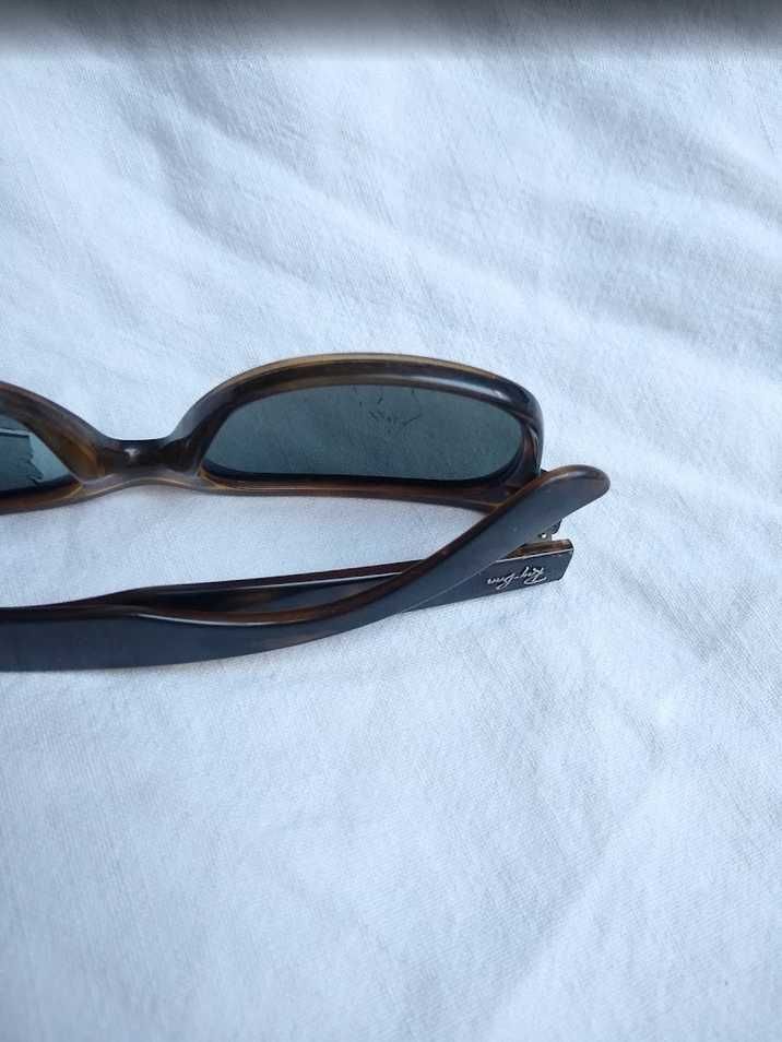 Zbite Ray Ban Wayfarer Havana Okulary