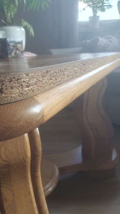 Dębowy stolik kawowy