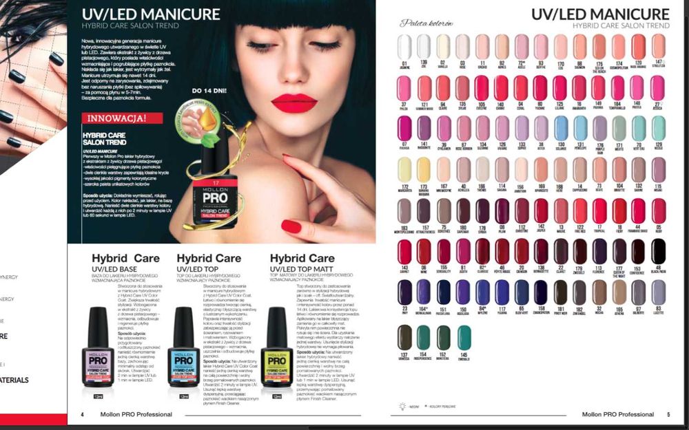 Verniz Gel / Manicure UV/Led Mollon Pro