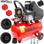 KRAFT&DELE Kompresor Olejowy Sprężarka 24l 230v 8bar 205l/min KD400