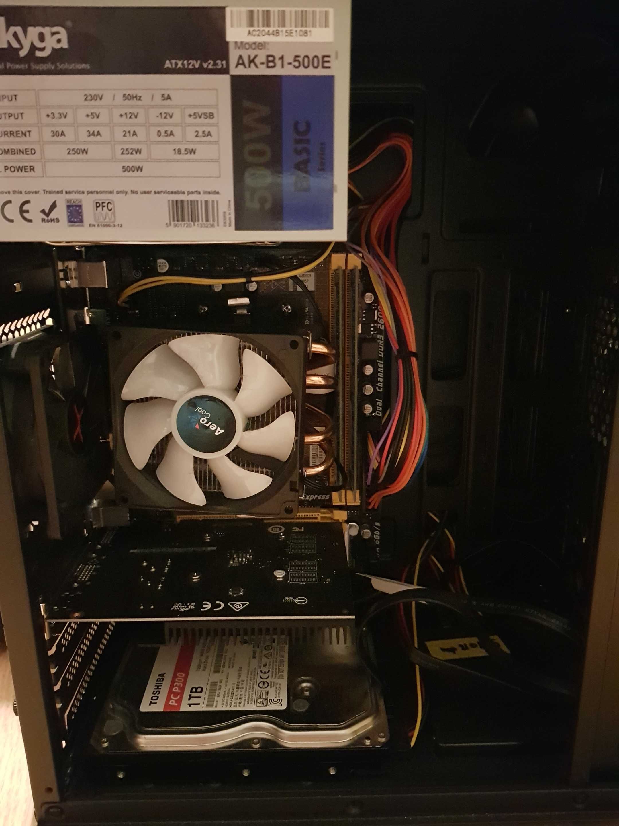 Komputer stacjonarny, AMD A8-6600K, GeForce GT 710