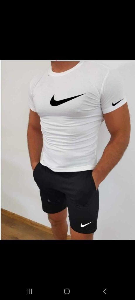 Komplet koszulka plus spodenki męskie Nike