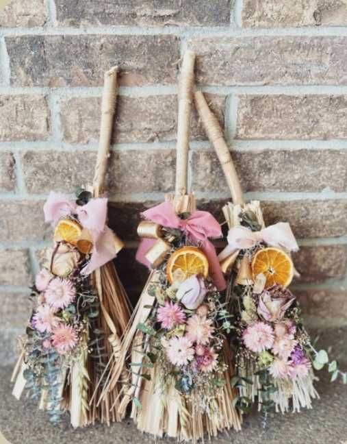 Witch dekoracja jesienna naturalna