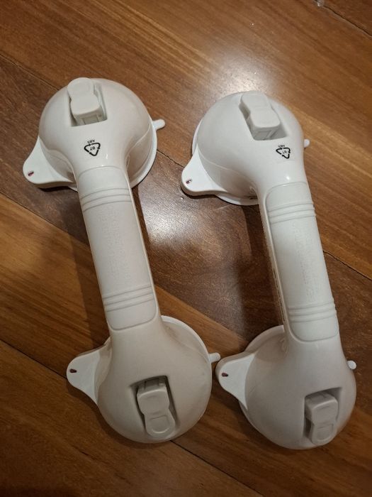 Pegas de segurança para azulejos da casa de banho zona do duche