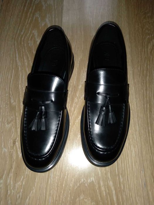 Елегантні лофери Zara з кисточками. Чоловічі.