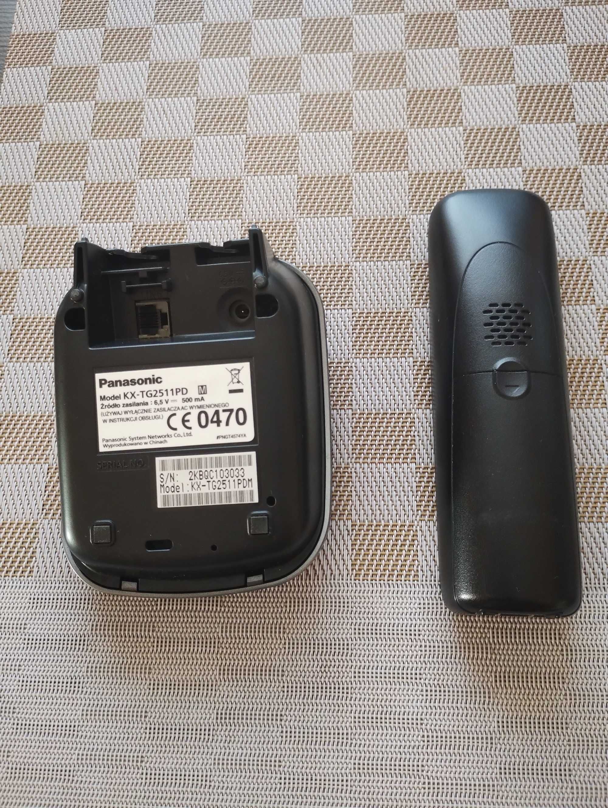 Telefon Stacjonarny PANASONIC KX-TG2511PD