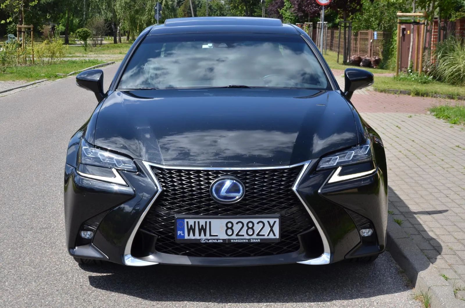 Lexus GS F Sport Acc MarkLevinson Head up Czarna podsufitka