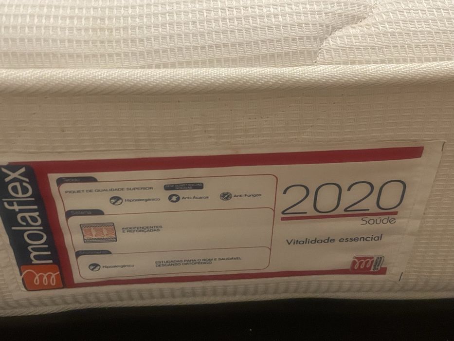 Colchão molaflex 150x200 saude 2020