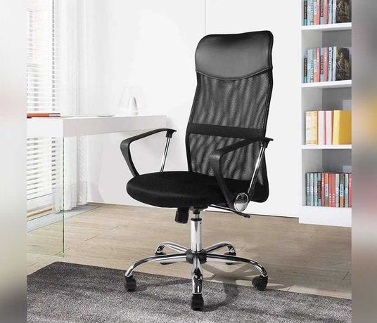 Черное офисное новое кресло Manager компьютерное/Крісло офісне