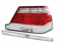 LAMPY MERCEDES W140 S-KLASA 95-98 CLEAR RED WHITE