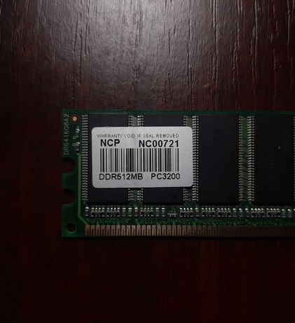 Оперативка DDR1 (256 мб & 512 мб) (цена за 2 планки)
