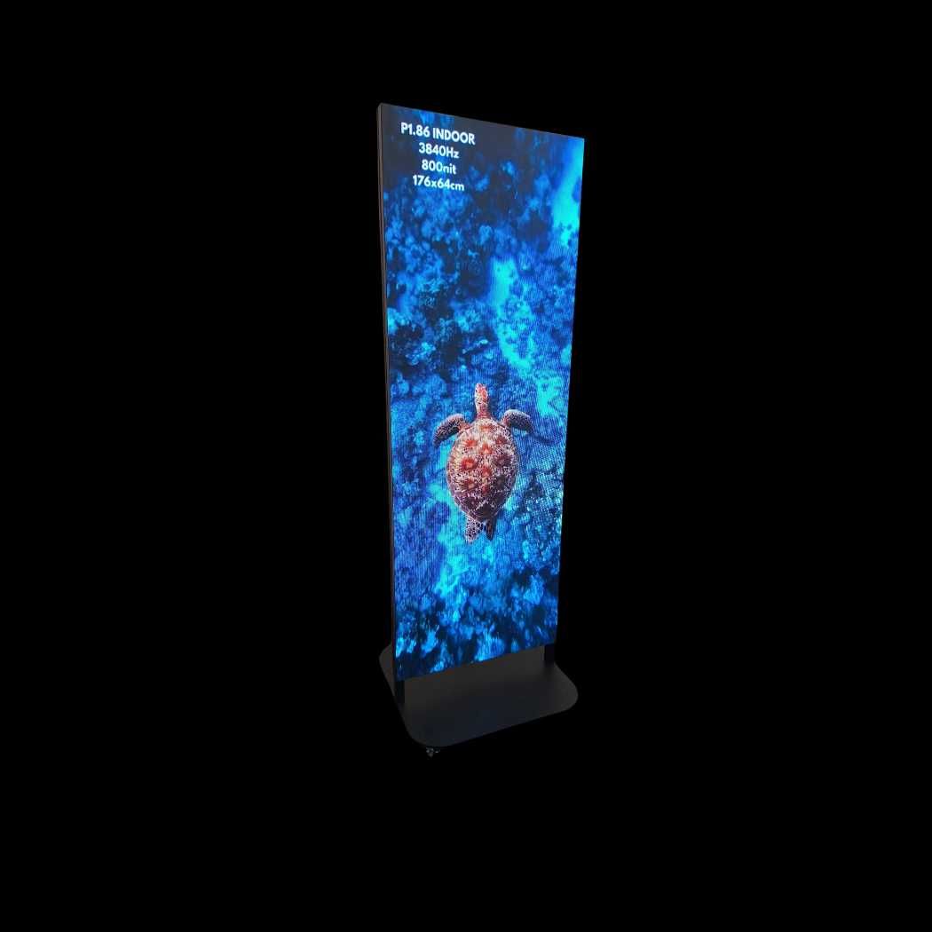 LED POSTER TOTEM dla sklepu, witryny i stoiska wystawowego