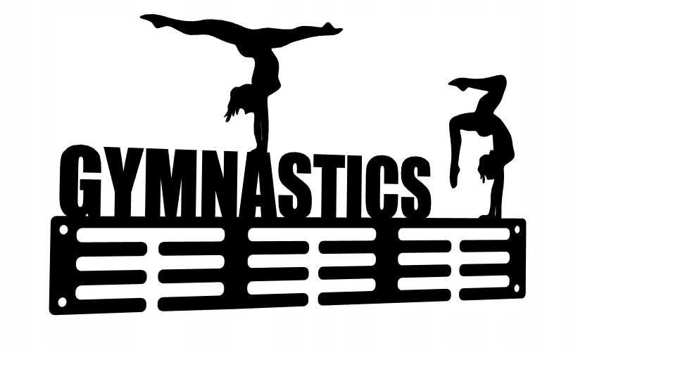 Wieszak na medale GYMNASTICS +dystanse